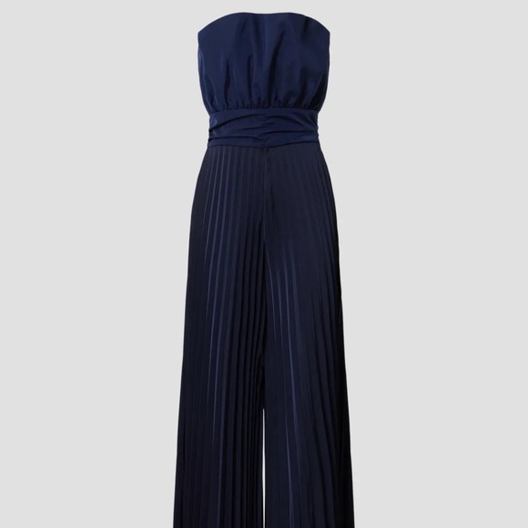 One33 Social Pleated Jumpsuit, 12 - Picture 4 of 10